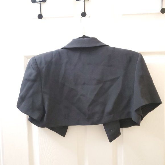 Mirror Palais Collared crop top - Picture 2 of 2